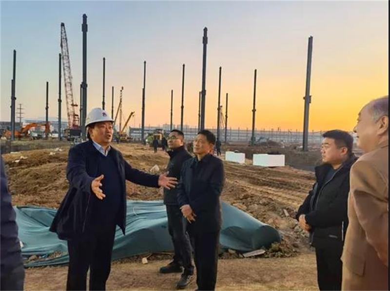 省發改委二級巡視員宋海平調研義瑞新材料項目 省發改委二級巡視員宋海平調研義瑞新材料項目